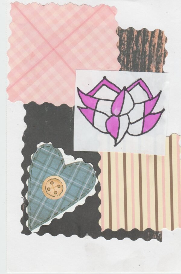 Scrapbook Lotus flower
